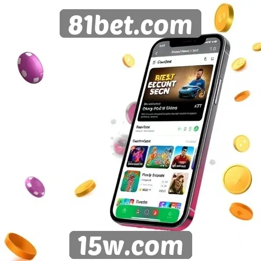 Experiência mobile no 81bet.com